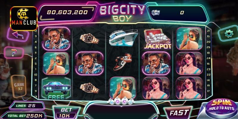 Sân chơi Bigcity Boy ManClub với phong cách tạo hình chất chơi