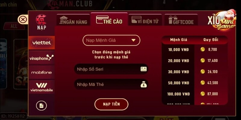 Nạp tiền ManClub – Bước đầu để trải nghiệm cá cược đỉnh cao 3 Tham khảo và học hỏi các bước nạp tiền ManClub dễ hiểu